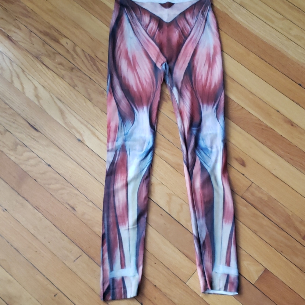 Muscle leggings costume